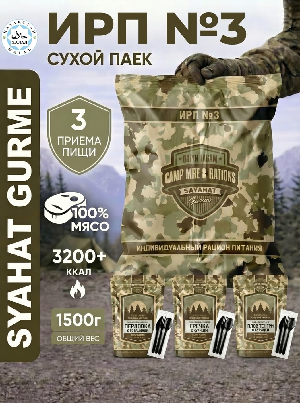 IRP No.3 — daily ration pack